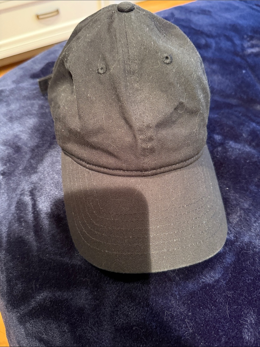 UGG Black Unisex Baseball Cap with Curved Brim